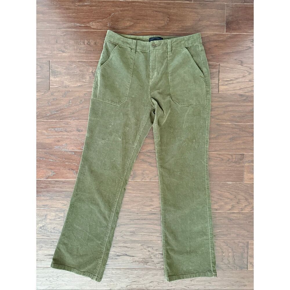 Sanctuary Green Corduroy Utility Pants size 29